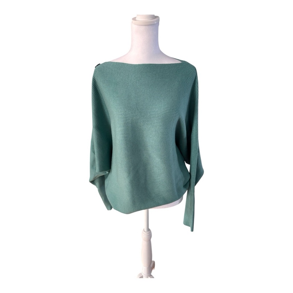Faith and Zoe green sweater from stitch fix Size L